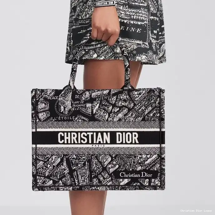 Cheap Book Black Plan Motif Paris Tote Dior de Canvas 0322 Luxury